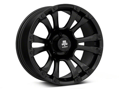 Mammoth Madness Matte Black Wheel; 18x9; -6mm Offset (20-25 Jeep Gladiator JT)