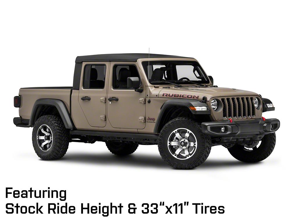 Mammoth Rogue Matte Black Machined Wheel; 18x9; -6mm Offset (20-25 Jeep Gladiator JT)