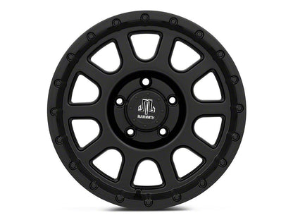 Mammoth 10 Hole Matte Black Wheel; 16x8; 0mm Offset (99-04 Jeep Grand Cherokee WJ)
