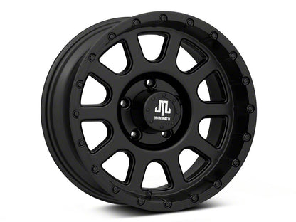 Mammoth 10 Hole Matte Black Wheel; 16x8; 0mm Offset (99-04 Jeep Grand Cherokee WJ)