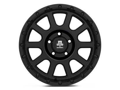 Mammoth 10 Hole Matte Black Wheel; 17x9; -6mm Offset (05-10 Jeep Grand Cherokee WK, Excluding SRT8)
