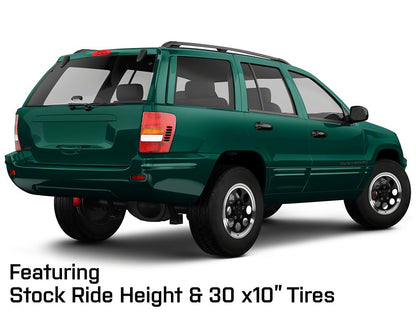 Mammoth 8 Aluminum Black Wheel; 16x8; 0mm Offset (99-04 Jeep Grand Cherokee WJ)