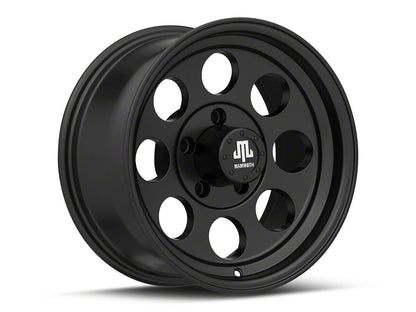 Mammoth 8 Aluminum Matte Black Wheel; 16x8; 0mm Offset (99-04 Jeep Grand Cherokee WJ)
