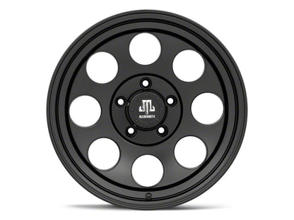 Mammoth 8 Aluminum Matte Black Wheel; 17x9; -6mm Offset (05-10 Jeep Grand Cherokee WK, Excluding SRT8)
