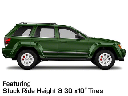 Mammoth 8 Aluminum Polished Wheel; 17x9; -6mm Offset (05-10 Jeep Grand Cherokee WK, Excluding SRT8)