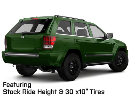 Mammoth 8 Steel Black Wheel; 17x9; -6mm Offset (05-10 Jeep Grand Cherokee WK, Excluding SRT8)