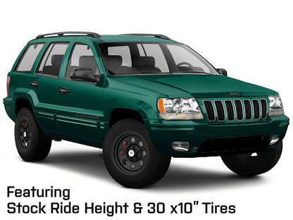 Mammoth 8 Steel Matte Black Wheel; 17x9; -6mm Offset (99-04 Jeep Grand Cherokee WJ)