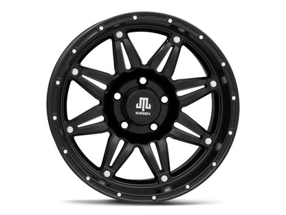 Mammoth Approach Matte Black Wheel; 17x9; -6mm Offset (05-10 Jeep Grand Cherokee WK, Excluding SRT8)