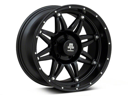 Mammoth Approach Matte Black Wheel; 17x9; -6mm Offset (05-10 Jeep Grand Cherokee WK, Excluding SRT8)