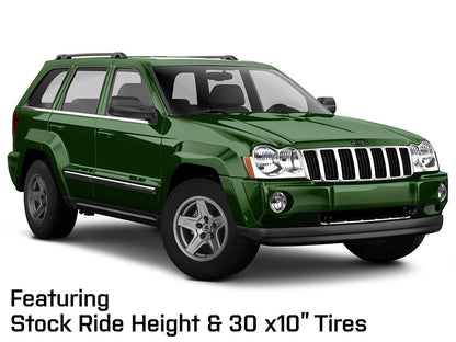 Mammoth Boulder Charcoal Wheel; 17x9; -6mm Offset (05-10 Jeep Grand Cherokee WK, Excluding SRT8)