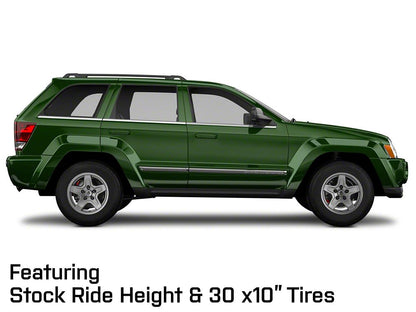 Mammoth Boulder Charcoal Wheel; 17x9; -6mm Offset (05-10 Jeep Grand Cherokee WK, Excluding SRT8)