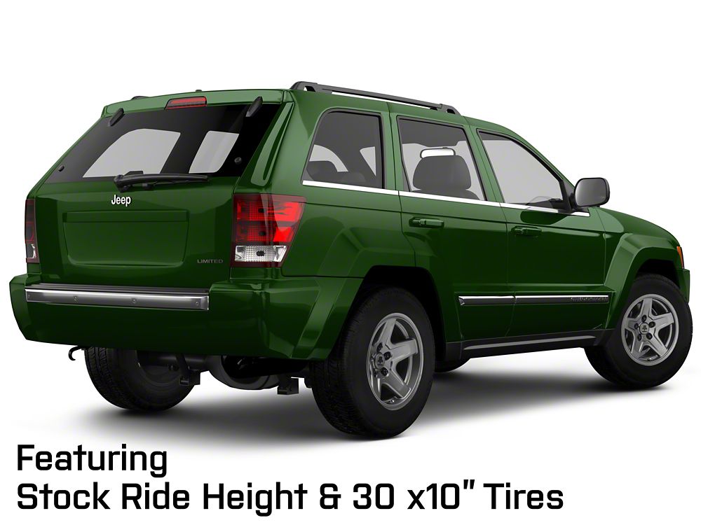 Mammoth Boulder Charcoal Wheel; 17x9; -6mm Offset (05-10 Jeep Grand Cherokee WK, Excluding SRT8)