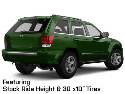 Mammoth Boulder Charcoal Wheel; 17x9; -6mm Offset (05-10 Jeep Grand Cherokee WK, Excluding SRT8)