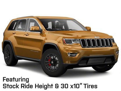 Mammoth Madness Matte Black Wheel; 18x9; -6mm Offset (11-21 Jeep Grand Cherokee WK2)