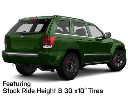 Mammoth Madness Matte Black Wheel; 18x9; -6mm Offset (05-10 Jeep Grand Cherokee WK)