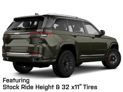 Mammoth Madness Matte Black Wheel; 18x9; -6mm Offset (22-25 Jeep Grand Cherokee WL)