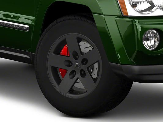 Mammoth Moab Black Wheel; 17x9; -6mm Offset (05-10 Jeep Grand Cherokee WK, Excluding SRT8)