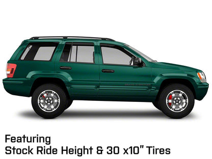 Mammoth Rogue Matte Black Machined Wheel; 17x9; -6mm Offset (99-04 Jeep Grand Cherokee WJ)