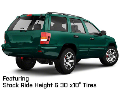 Mammoth Rogue Matte Black Machined Wheel; 18x9; -6mm Offset (99-04 Jeep Grand Cherokee WJ)