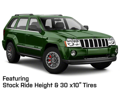 Mammoth Synister Charcoal Wheel; 17x9; -6mm Offset (05-10 Jeep Grand Cherokee WK, Excluding SRT8)