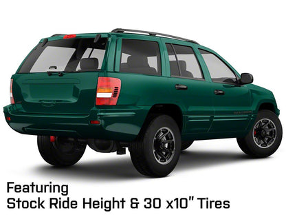 Mammoth Type 88 Black Wheel; 16x8; 0mm Offset (99-04 Jeep Grand Cherokee WJ)