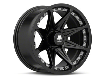 Mammoth Type 88 Matte Black Wheel; 17x9; -6mm Offset (99-04 Jeep Grand Cherokee WJ)