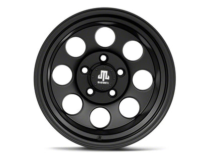 Mammoth 8 Aluminum Matte Black Wheel; 15x10; -44mm Offset (93-98 Jeep Grand Cherokee ZJ)