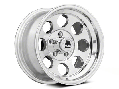 Mammoth 8 Aluminum Polished Wheel; 15x8; -19mm Offset (93-98 Jeep Grand Cherokee ZJ)