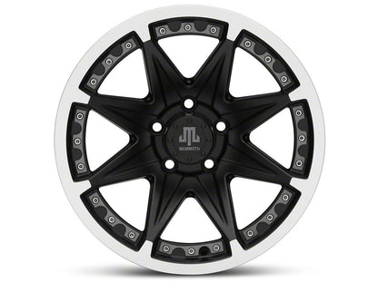 Mammoth Type 88 Black Wheel; 16x8; 0mm Offset (93-98 Jeep Grand Cherokee ZJ)