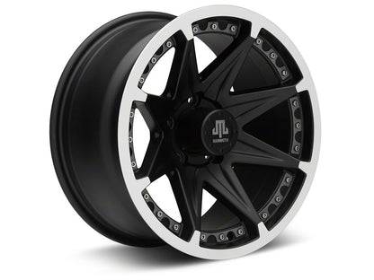 Mammoth Type 88 Black Wheel; 16x8; 0mm Offset (93-98 Jeep Grand Cherokee ZJ)