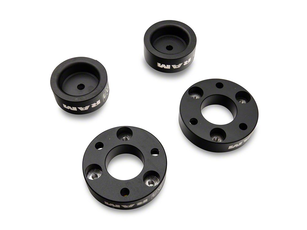 RAM Licensed by Mammoth 2-Inch Front / 1.50-Inch Rear Leveling Kit (06-18 4WD RAM 1500 w/o Air Ride, Excluding Mega Cab)