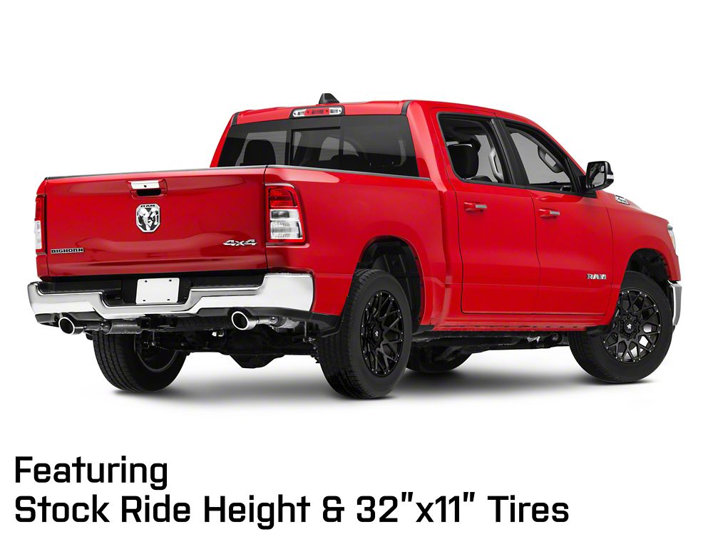 Mammoth Vex Satin Black Machined 6-Lug Wheel; 20x9; -6mm Offset (19-25 RAM 1500)