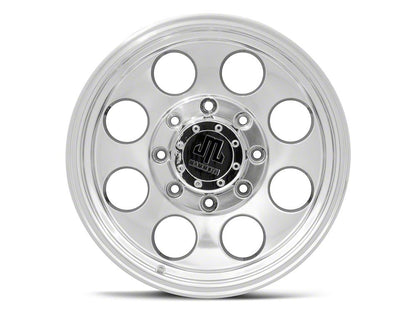 Mammoth 8 Aluminum Polished 8-Lug Wheel; 17x9; -6mm Offset (06-08 RAM 1500 Mega Cab)