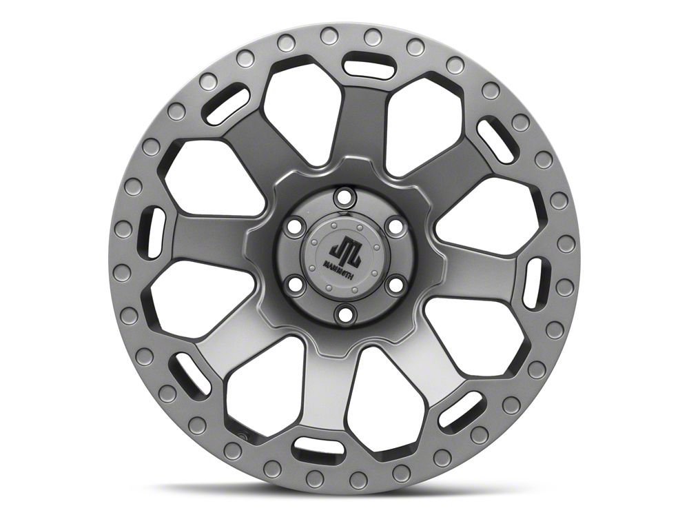 Mammoth Synister Charcoal 6-Lug Wheel; 20x9; -6mm Offset (19-25 RAM 1500)