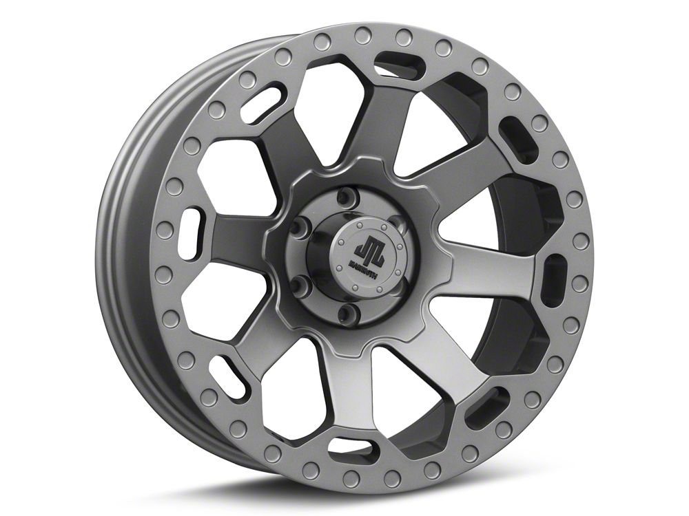 Mammoth Synister Charcoal 6-Lug Wheel; 20x9; -6mm Offset (19-25 RAM 1500)