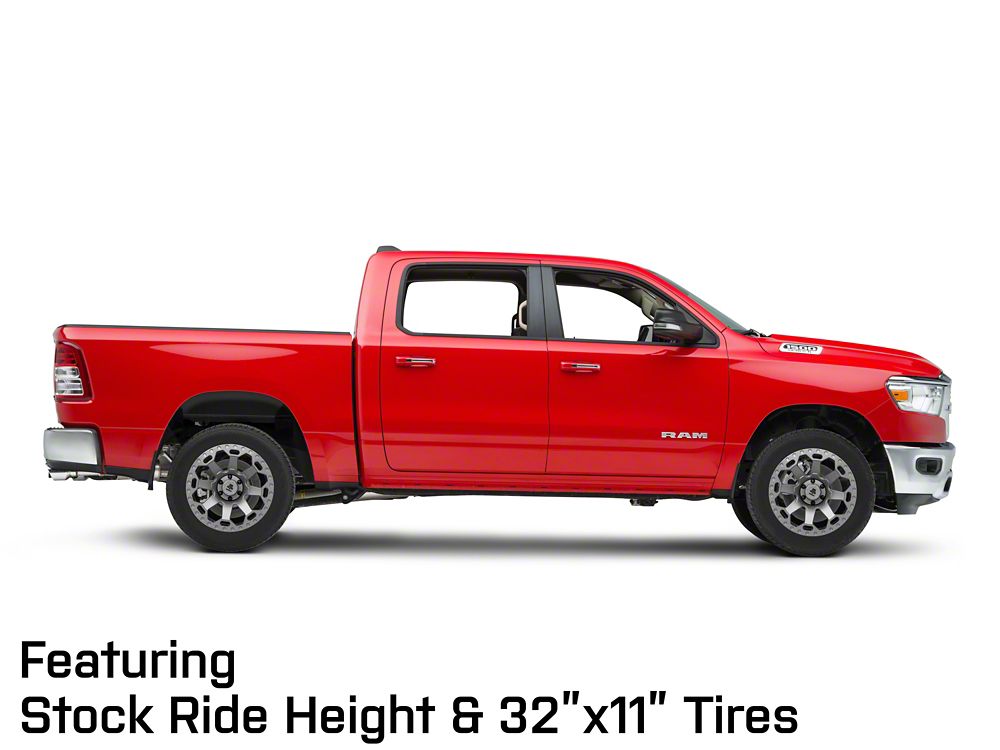 Mammoth Synister Charcoal 6-Lug Wheel; 20x9; -6mm Offset (19-25 RAM 1500)