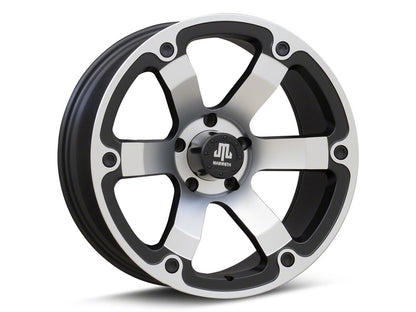 Mammoth Rogue Matte Black Machined 5-Lug Wheel; 20x9; -6mm Offset (09-18 RAM 1500)