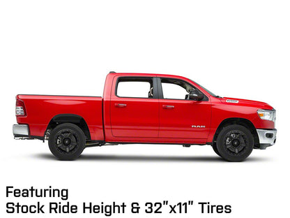 Mammoth Cliff Hanger Matte Black 6-Lug Wheel; 20x9; -6mm Offset (19-25 RAM 1500)