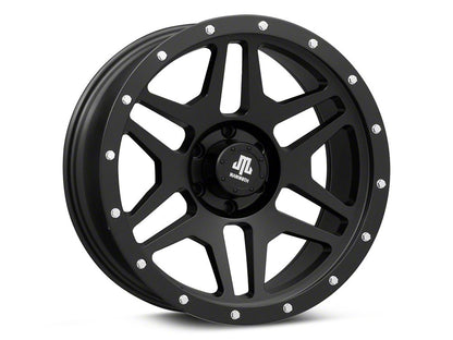Mammoth Split 6 Beadlock Matte Black 6-Lug Wheel; 20x9; -6mm Offset (19-25 RAM 1500)