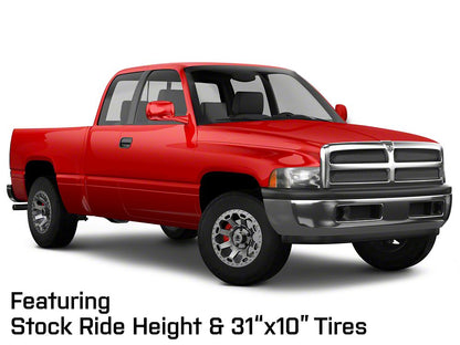 Mammoth Synister Charcoal 5-Lug Wheel; 17x9; -6mm Offset (94-01 RAM 1500)