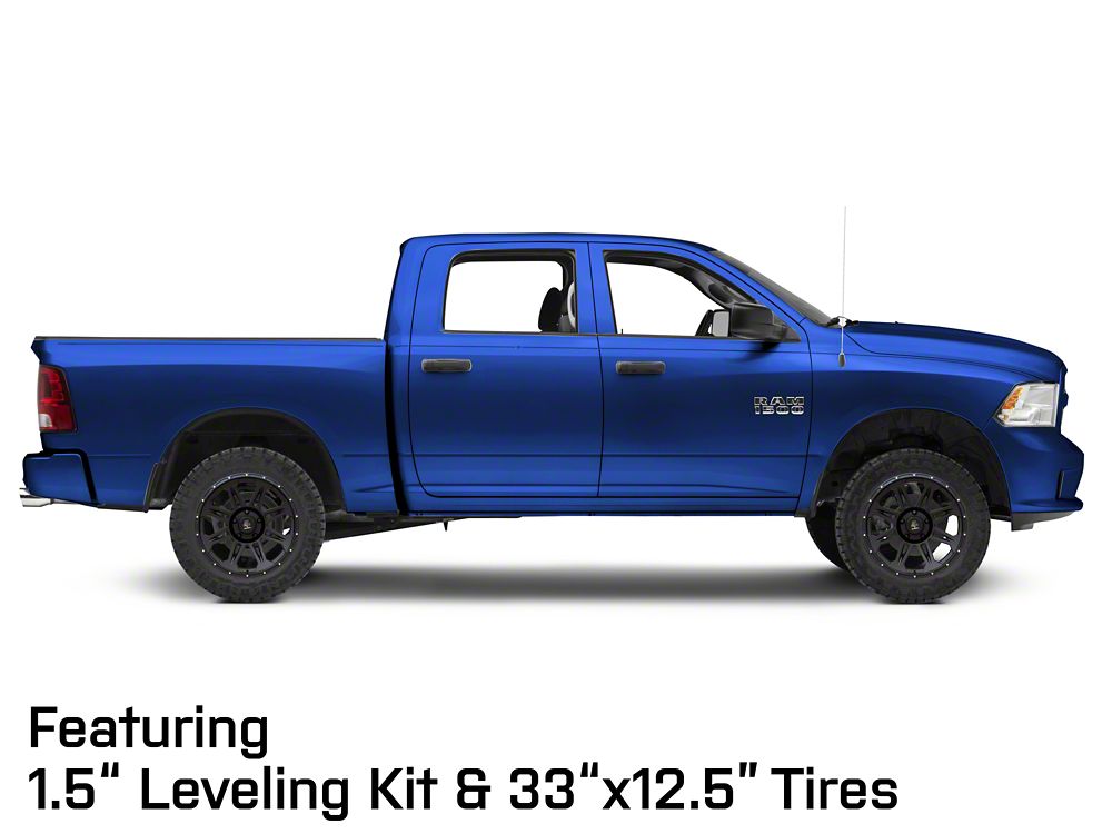 Mammoth Split 8 Beadlock Matte Black 5-Lug Wheel; 20x9; -6mm Offset (09-18 RAM 1500)