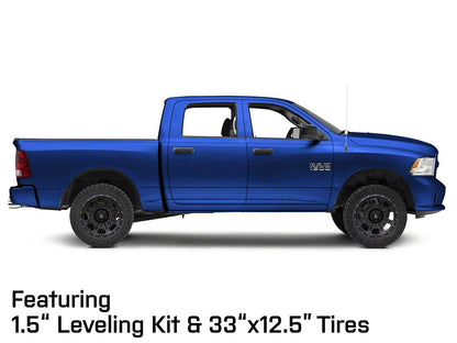 Mammoth Split 8 Beadlock Matte Black 5-Lug Wheel; 20x9; -6mm Offset (09-18 RAM 1500)