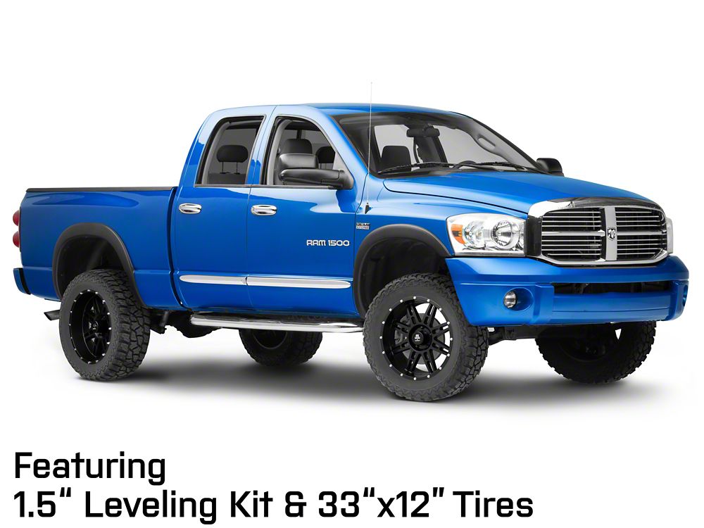 Mammoth Vader Beadlock Matte Black 5-Lug Wheel; 20x9; -6mm Offset (02-08 RAM 1500, Excluding Mega Cab)