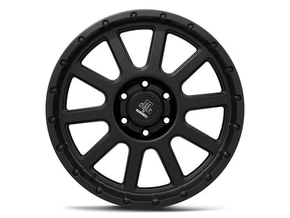 Mammoth 10 Hole Matte Black 6-Lug Wheel; 20x9; -6mm Offset (19-25 RAM 1500)