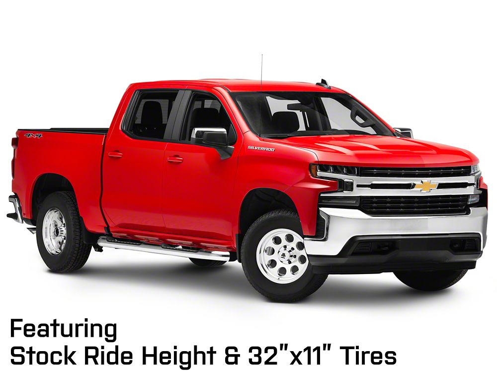 Mammoth 8 Aluminum Polished 6-Lug Wheel; 17x9; -6mm Offset (19-25 Silverado 1500)