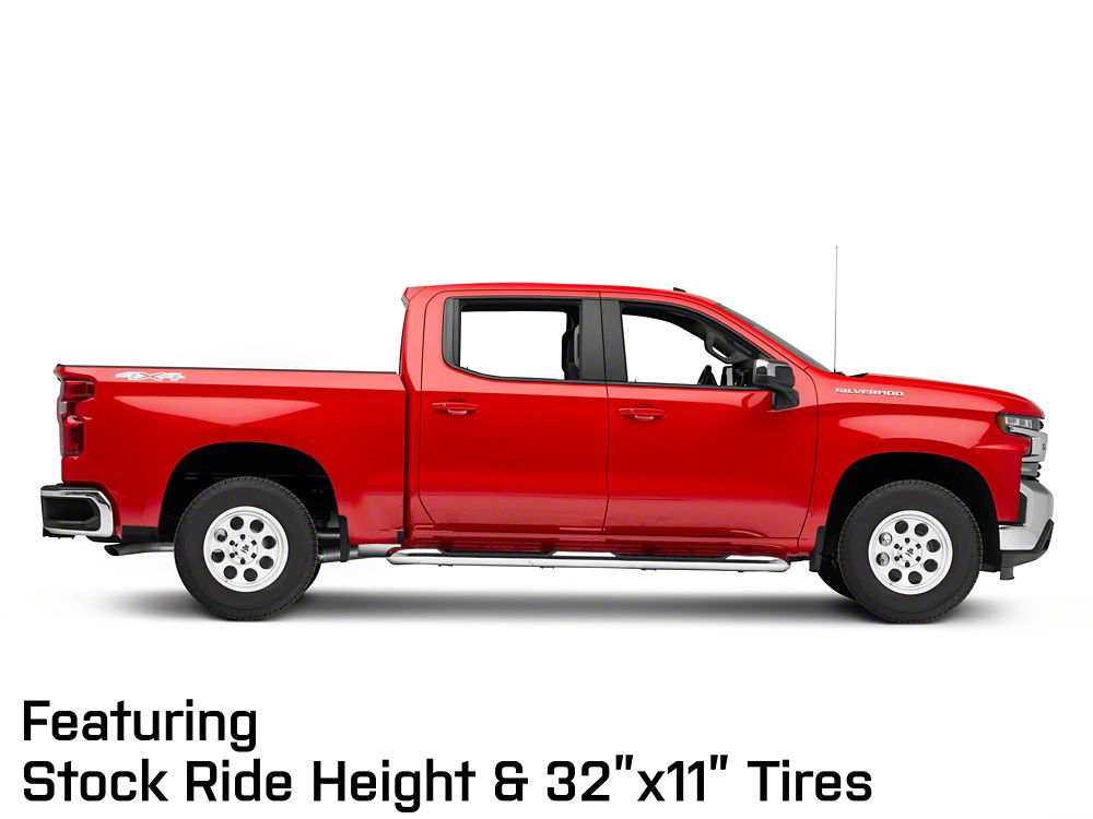 Mammoth 8 Aluminum Polished 6-Lug Wheel; 17x9; -6mm Offset (19-25 Silverado 1500)