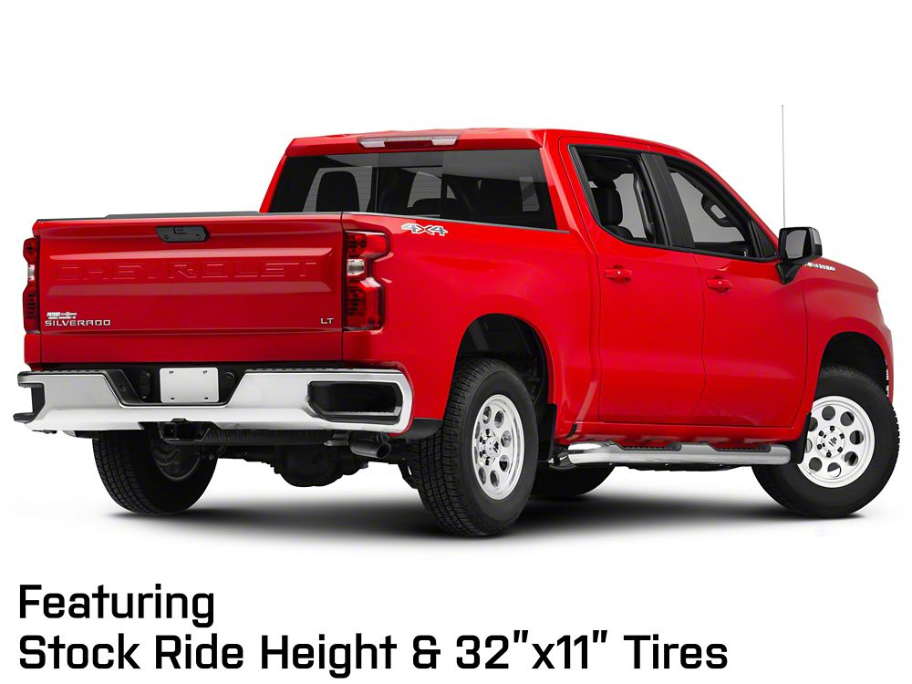 Mammoth 8 Aluminum Polished 6-Lug Wheel; 17x9; -6mm Offset (19-25 Silverado 1500)