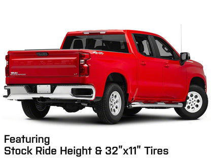 Mammoth 8 Aluminum Polished 6-Lug Wheel; 17x9; -6mm Offset (19-25 Silverado 1500)