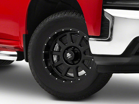 Mammoth 10 Hole Satin Black 6-Lug Wheel; 18x9; 0mm Offset (19-25 Silverado 1500)