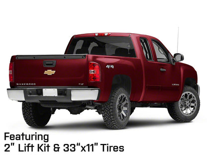 Mammoth Synister Charcoal 6-Lug Wheel; 20x9; -6mm Offset (07-13 Silverado 1500)